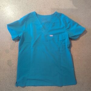Figs Women's Top in Teal
